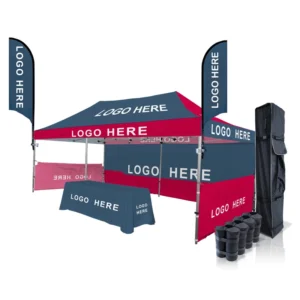 Large Outdoor Oxford Fabric Aluminum Pole Advertising Display Gazebo Canopy for Events
