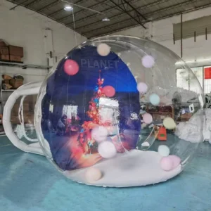 Large Outdoor PVC Inflatable Bubble Tent House for Christmas Decoration