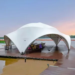 Large Outdoor Party Camping Dome Canopy Hotel Tent, Petal Dome Design