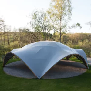 Large Outdoor Petal Dome Canopy Glamping Camping Tent for Events and Parties
