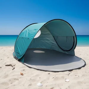 Large Outdoor Single-Layer Waterproof Lightweight Portable Pop Up Beach Tent