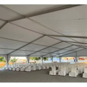 Large PVC Aluminum Frame Church Tent Outdoor Luxury Ceremony Wedding for Events
