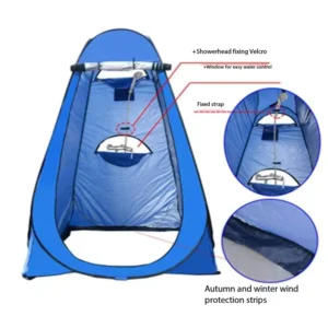 Large Pop-Up Changing Room, Outdoor Privacy Tent for Camping, Shower and Toilet