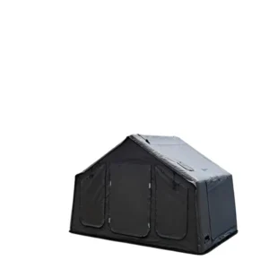 Large Portable Four Season Outdoor Family Tent for Camping Waterproof Oxford Canvas with Air Cotton Glamping Inflatable Feature