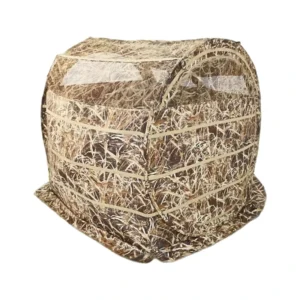 Large Quick-setup Waterproof Sheer Camo Four-season Telescoping Hunting Tent for Camouflage and Birdwatching