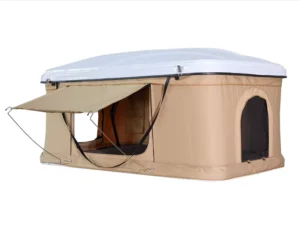 Juren Large Rooftop Tent High Strength Aluminum Alloy Frame Heat insulating Honeycomb Panel Waterproof >3000mm Two Bedrooms
