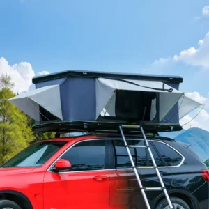 Large Space Custom Pop-up Aluminum Hardshell Four-season Quick Automatic Opening Car Roof Tent with One Bedroom Capacity