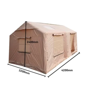 Large Space Family Camping Tent Durable Waterproof Oxford Tent for Self-driving Trip