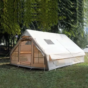 Large Space Family Glamping Tents Comfortable Waterproof Breathable Outdoor Inflatable Camping Air Tent