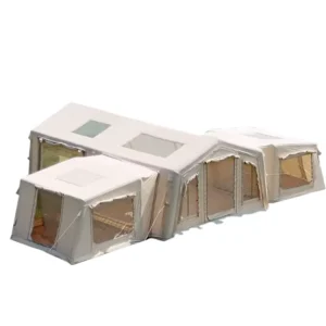 Large Space Inflatable Party Tent with Detachable Side Room Large Space for Outdoor Camping Home Use and Travel