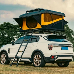 Large Space Roof Tent ABS Shell SUV Straight Support Roof Tent Camping Roof Tent