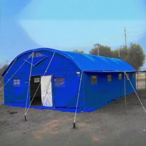 Large Steel Frame Warehouse Tent Waterproof Storage Shelter for Construction Project Factory Direct