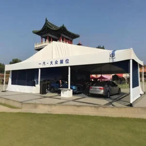 Large Strong PVC Profile Outdoor Trade Show Display Shelter for Vehicle Sports Exhibition Single Layer