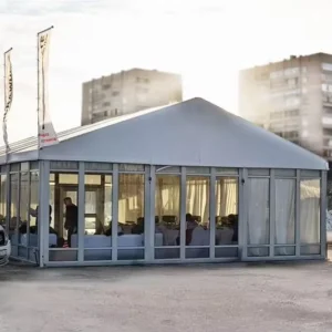 Large Transparent Outdoor Exhibition Marquee Tent for Weddings and Parties Easy Install Trade Show Tent for Sale