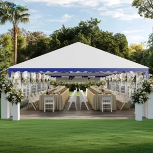 Large Transparent PVC Waterproof Aluminum Alloy Four season Tent Windproof Fire Retardant UV Resistant