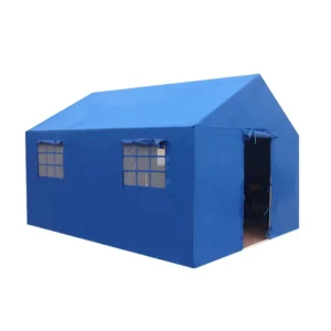 Large Waterproof Steel Structure Earthquake Emergency Shelter Tent for Disaster Relief