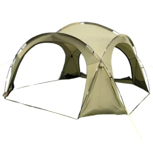 Large Waterproof Tarp Dome Canopy Tent Windproof Rainproof Beach Sunshade