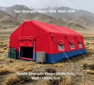 Large White Inflatable Medical Emergency Tent Waterproof Isolation Air Shelter Tent With Multi Windows for Disaster Relief