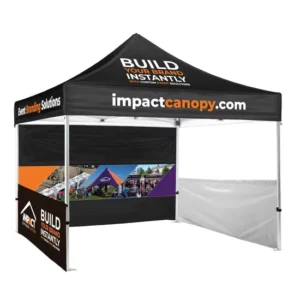 Large Windproof Waterproof Advertising Canopy Tent Custom Logo 5m 6m 8m Frame Options