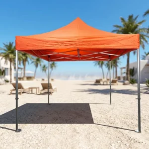 Layer Folding Four Season Waterproof Aluminum Frame Gazebos Hot Climate Outdoor Rest Canopy Tent 3x3m Dimensions for Continuous