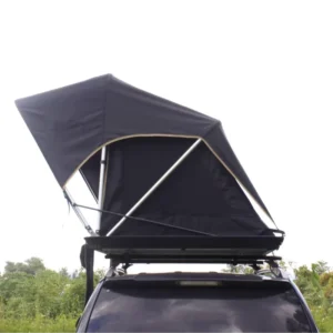 Light Weight Aluminum Soft Shell Roof Top Oxford Fabric Double Layer Waterproof Straight Bracing Type Tent