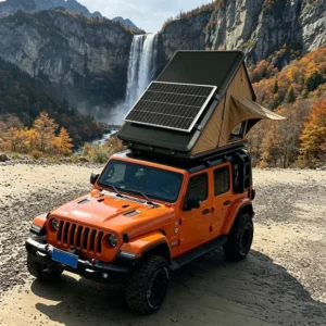 Light Weight Hard Shell Roof Top Tent With Annex for Car Aluminum Camping Car Roof Tent
