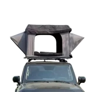 Light Weight Hardshell Inflatable Rooftop Roof Tent with Oxford Fabric One Bedroom Clamshell Design for Car