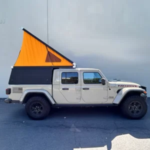 Light Weight Insulated Pickup Canopy Camper With Sleeping Area For Outdoor Travel Hunting Fishing OEM