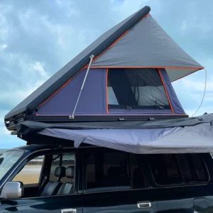 Light Weight Oxford Fabric Car Rooftop Tent 2 Person Waterproof Quick Setup Camping Outdoor SUV Compatible