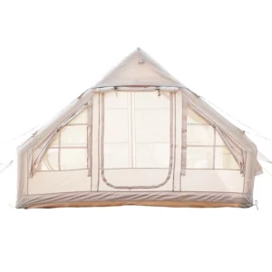 Light Weighting Double Door AB Version Inflatable Waterproof UV-Resistant 6 Automatic Assembly Tent Large Skylight