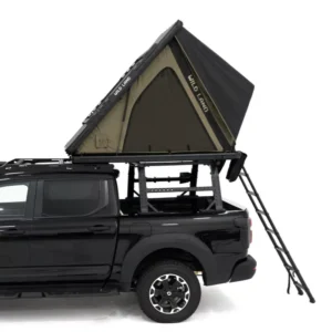 Lightweight 4×4 Off-Road Overland Rooftop Tent with 300W Solar Panel, 2 Person