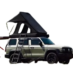Lightweight Aluminum 4×4 Mini Outdoor Camping Roof Tent for Pickup Beds Waterproof Motorhome Tent for Car & SUV