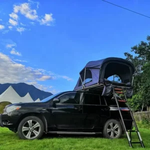 Lightweight Aluminum Car Rooftop Tent, Soft Shell