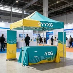 Lightweight Aluminum Frame Easy Setup Foldable Lightweight Outdoor Event Tent Setup Trade Show with Custom Logo & Free Design
