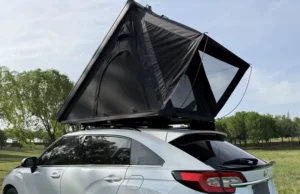 Lightweight Aluminum Hard Shell 5-Person Camping Car Roof Tent