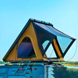 Lightweight Aluminum Soft Rooftop Tent for Camping Trailers