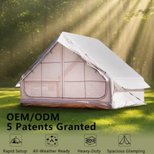 Lightweight Compact Packaging Fast Dispatch Inflatable Camping Tent for Dropshipping Partners