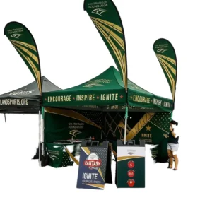Lightweight Foldable Outdoor Exhibition Canopy Tent with UV Protection