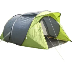 Lightweight Four-Season Dome Tent for 3-4 Person Camping, Bike Travel, One Bedroom, Waterproof