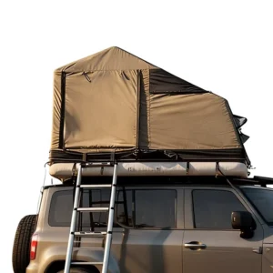 Lightweight Hard Shell Aluminum Roof Top Tent Pop up 2 Person for SUV 4×4