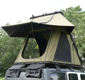 Lightweight Hard Shell Aluminum Rooftop Tent for Cars Rooftop Tents Outdoor Camping Use
