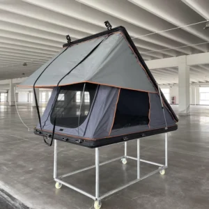 Lightweight Hard Shell Oxford Fabric Waterproof Windproof UV Resistant Car Roof Top Tent for SUV 4×4 Vehicles Easy Quick Setup