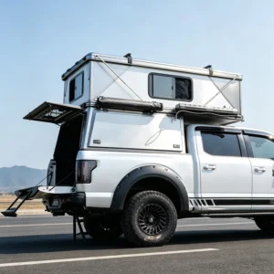 Lightweight Hard Side Pop up Truck Camper Quick Setup Aluminum Slide in Camper