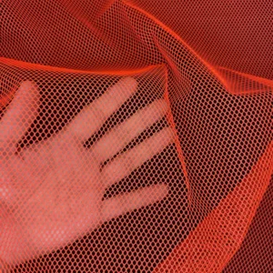 Lightweight Hexagonal Breathable Mesh Fabric for Net Bags and Toiletries, 100% Polyester