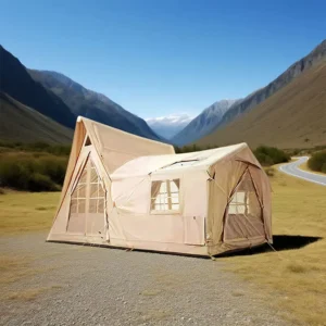 Lightweight Instant Setup Waterproof Four Season Oxford Inflatable Family Camping Tent One Bedroom Living Room 8 10 Persons