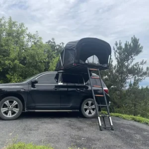 Lightweight Oxford Fabric Rooftop Tent for SUV or Small Car, 4-Season Waterproof, Quick Automatic Opening