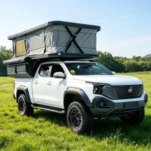 Lightweight Pickup Truck Roof Tent Compact Quick Install Durable for Outdoor Camping