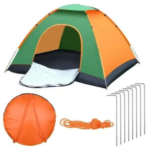 Lightweight Portable Dome Tent Easy Setup Waterproof Tent for Backpacking & Beach Trips