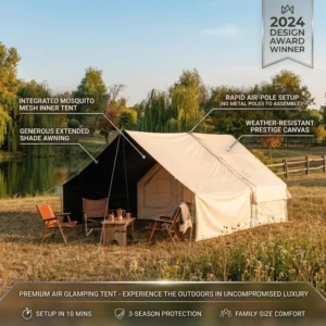 Lightweight Portable Durable Inflatable Camping Tent for Outdoor Adventure Easy Carry Quick Setup Waterproof