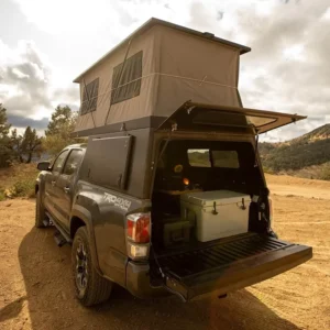 Lightweight Soft Roof Top Tent Pickup Truck Canopy for 4×4 Adventure Navara D Max Triton